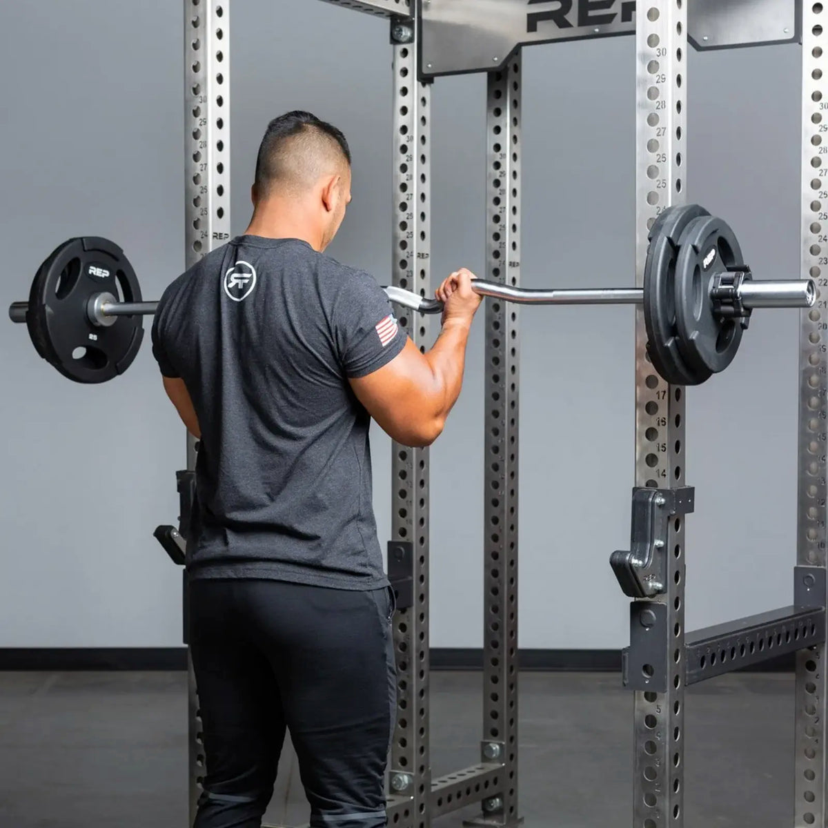 REP 可掛式加長版 W 槓 - 工業硬鉻(霧銀)