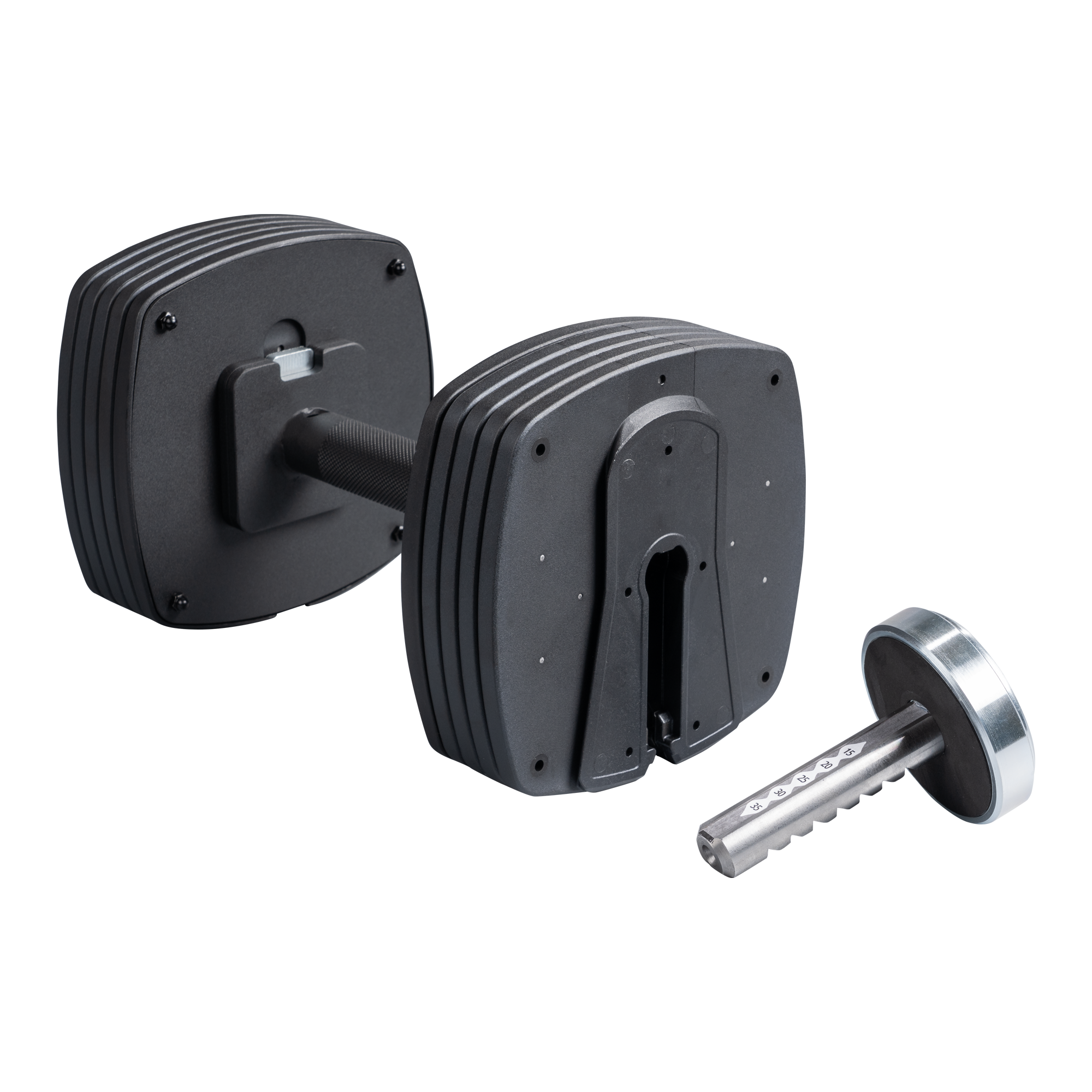 Click N Lock Series 按壓即鎖 35LB/15.80KG 6段調整啞鈴